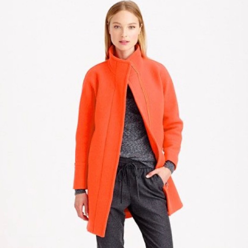J. Crew Stadium Cloth Coat
